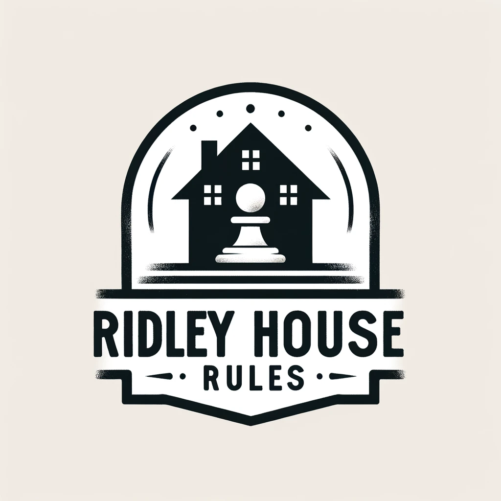 RidleyHouseRules Board Game Logo